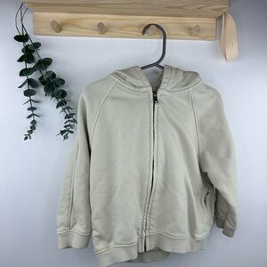 Zara Kids Cream Hooded Jacket